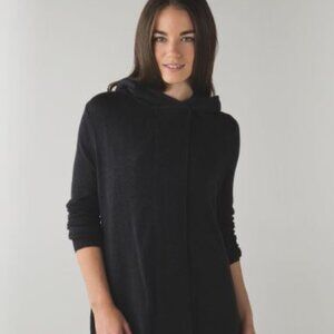 LULULEMON| Peace of Mind Wrap (SZ 6) in Heathered Black